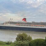 This Evening ‘ Queen Mary’ gives us the honour #queenmarycruiseship